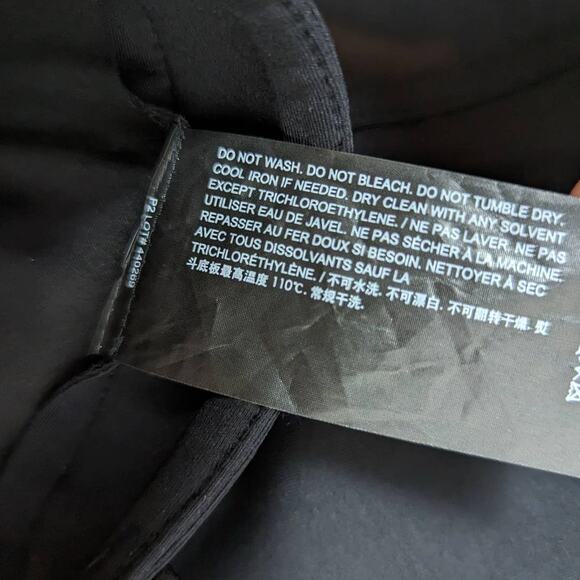 Theory Stretch Knit Scuba Seam Trouser Legging Black Size 8 - Picture 4 of 14